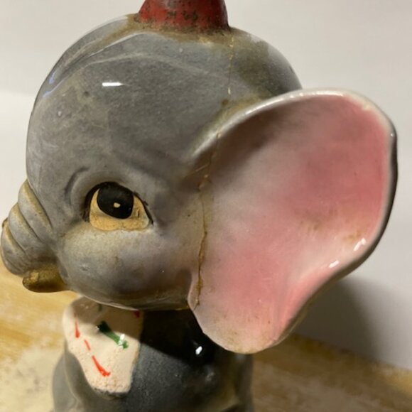 Vintage Nodder Bobblehead Elephant 1950's - Picture 9 of 13